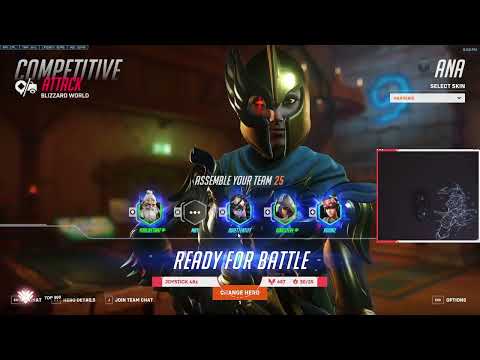 68% Accuracy and 17K Heals! Gale Ana Overwatch 2 Season 7 Gameplay Top 500