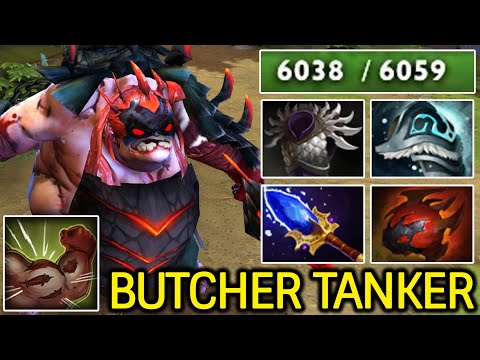 Pudge Super Tanker – Butcher Absolutely Crazy Plays Dota 2