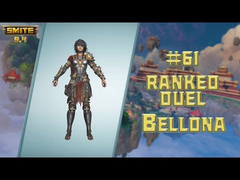 La asesina de ADCs | Bellona vs Medusa | Road to Master #61 | Ranked Duel | Smite