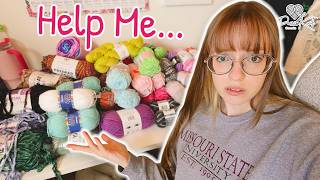 Trying to Stash Bust | PassioKnit Vlog