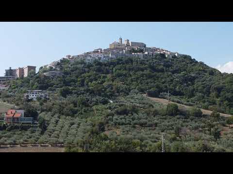 Town of Casoli Italy by DRONE.  Arial View!!  =)  - Casoli Italy - ECTV