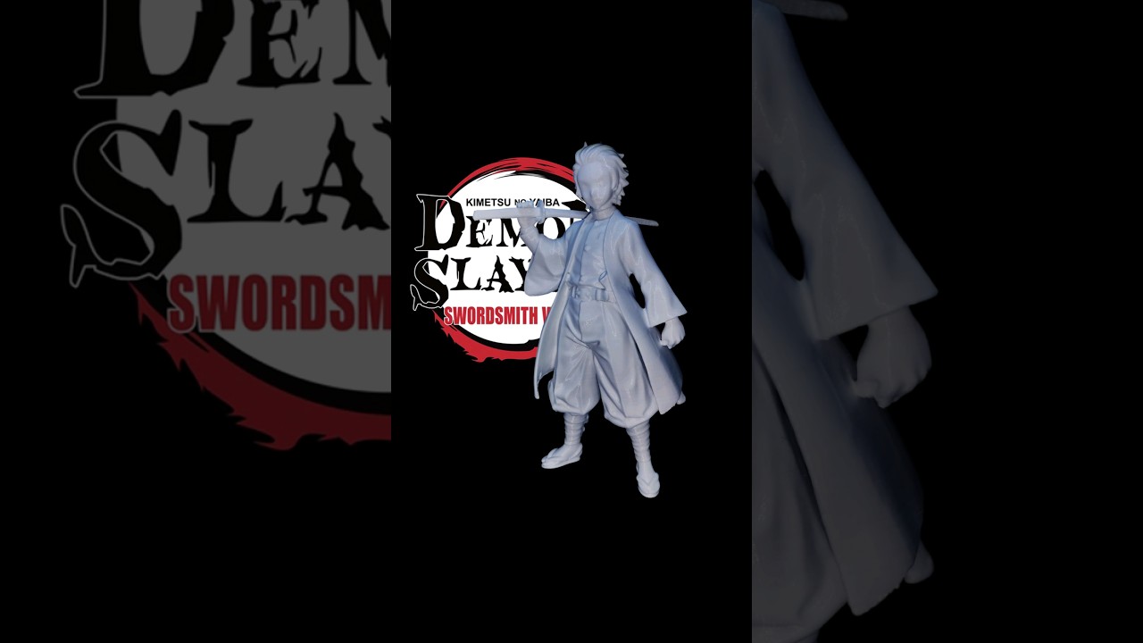 DEMON SLAYER! Amazing Kamado Tanjiro 3D printed figurine!