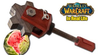 Building a Giant World of Warcraft Classic Mace (Finkle&#39;s Lava Dredger)
