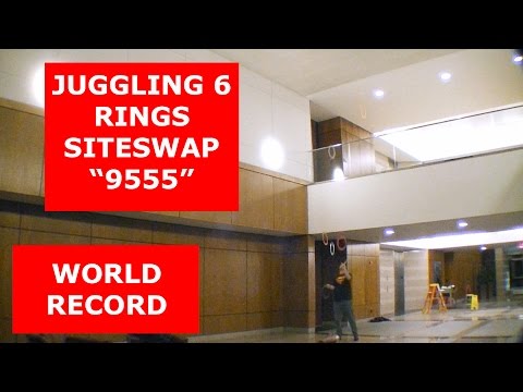 Scott Sorensen Juggling Siteswap 9555 Record