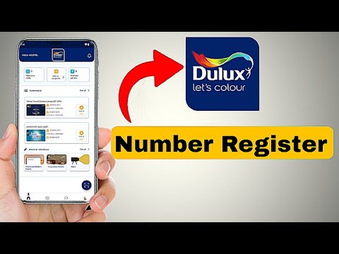 Dulux Connect App Number Register || Dulux pints App par number register kaise kare