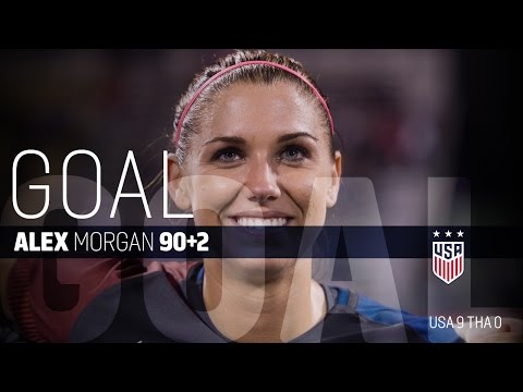 WNT vs. Thailand: Alex Morgan Second Goal - Sept. 15, 2016