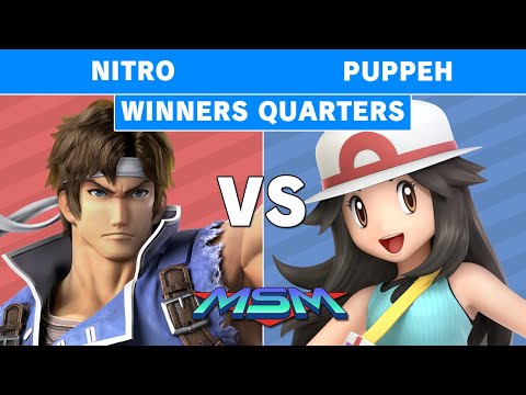 MSM 208 - Nitro (Richter) Vs Puppeh (Pokemon Trainer) Winners Quarters - Smash Ultimate
