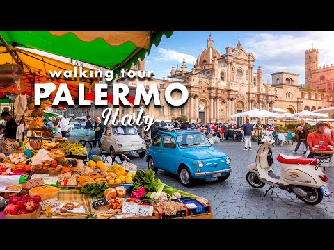 PALERMO SEPTEMBER 2024 [4K] 🇮🇹 SICILY 🇮🇹 ITALY 🇮🇹 WALKING TOUR 4K