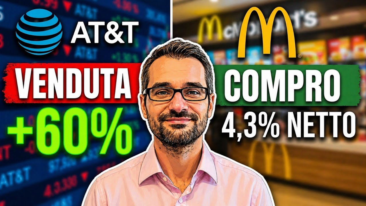 Addio AT&T: Perché ho venduto con un +60% e dove ho spostato i capitali