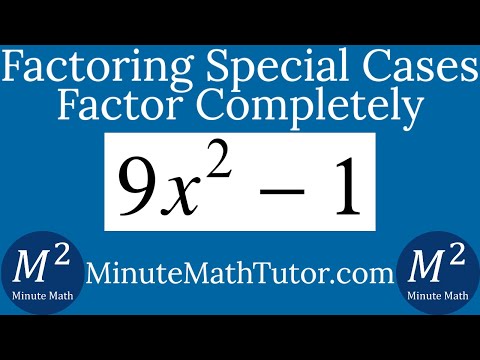 Factor 9x^2-1