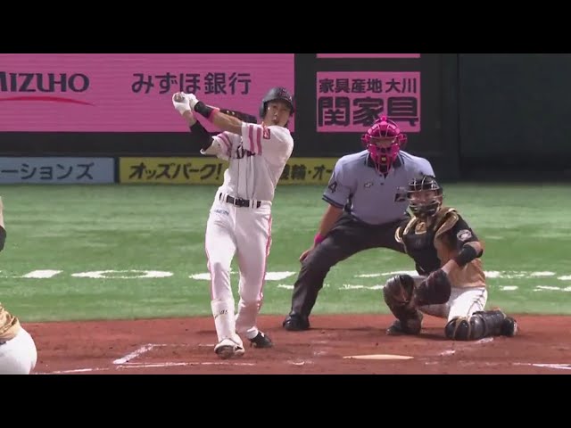 【1回裏】ホークス・柳田 今季第20号!! 2ランホームランで点差を縮める!! 2020/8/30 H-F