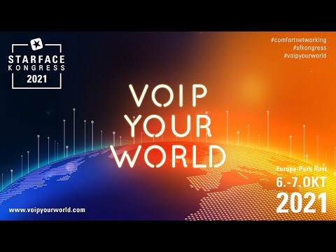 STARFACE Kongress 2021 - 6.-7. OKT 2021 im Europa-Park Rust - VOIP YOUR WORLD