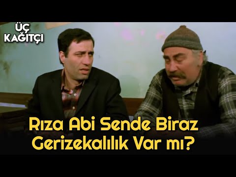 ÜÇ KAĞITÇI  | Rıza Abi Sende Gerizekalılık Var mı?