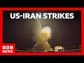 US Hits Dozens Of Iranian Sites In Strikes As Iran Targets US Bases In Region BBC News