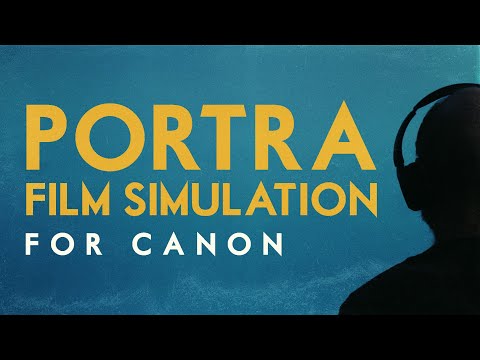 In camera film colors for Canon