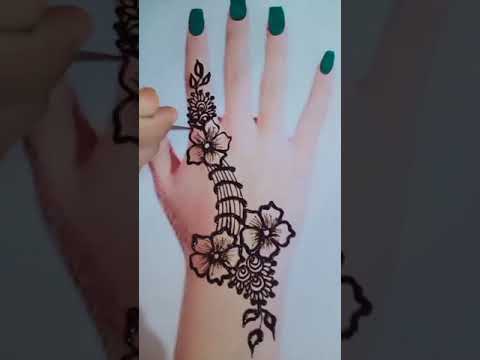 Latest and Stylish Eid Mehandi Design 2022 | Simple Henna Design | Syeda's Designs |