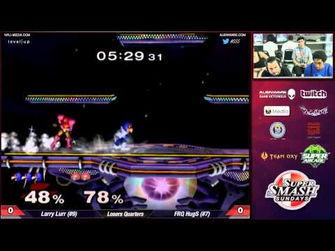 SSS 25 - Larry Lurr (Falco) Vs. FRQ HugS (Samus) - Loser's Quarters