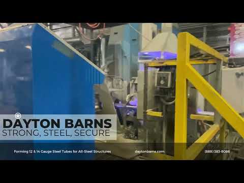 Forming 12 & 14 Gauge Steel Tubes for All-Steel Metal Garages