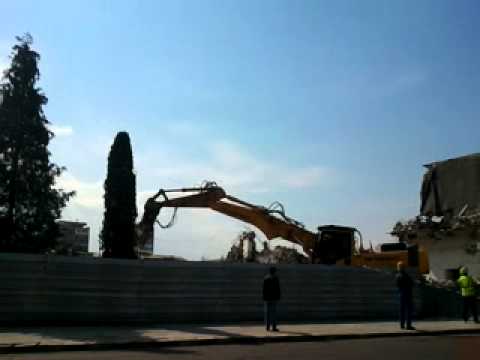 Demolarea fabricii Asco din Bacau