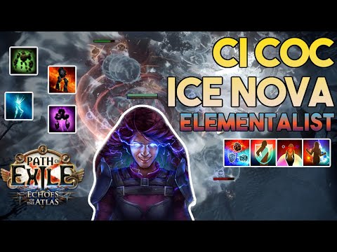 [3.14] CoC Ice Nova Build | Elementalist | Ultimatum | Path of Exile 3.14