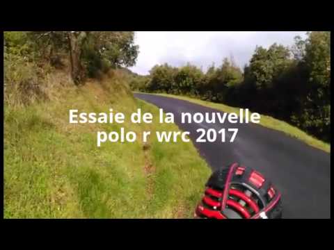 #Test Volkswagen Polo R WRC 2017 Marcus Grönholm