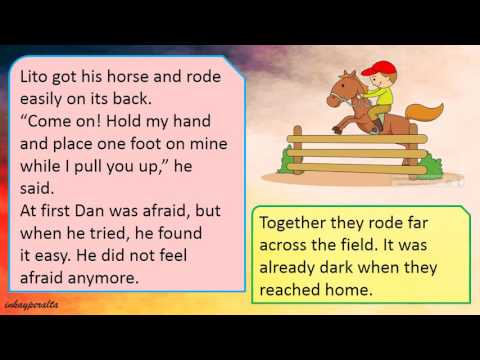 DEVELOPING READING POWER: Exercise 2, How Dan Learned to Ride a Horse