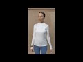 Blusa Canelado Central - Bege Novo Blusa Canelado Central - Bege Novo