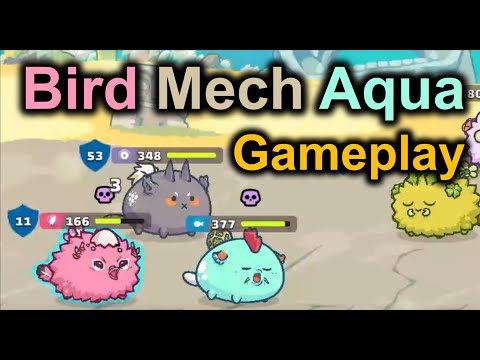 Bird Mech Aqua Gameplay  |  Tribird + Snackmech + Immortal Aqua