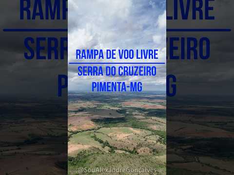 Drone na Rampa de Voo Livre, Serra do Cruzeiro Pimenta #mg #drone #djidrone #mardeminas