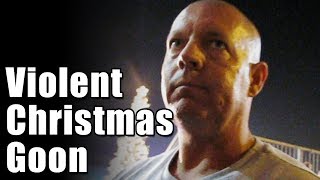 Scientology goon threatens violence against me @ Xmas Parade