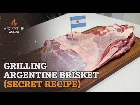 Grilling an Argentine Brisket (Vacio) and Kabocha Squash | Argentine Asado | Argentine BBQ