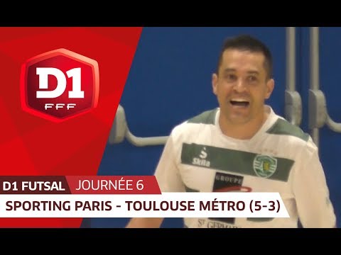 J6 : Sporting Paris Futsal - Toulouse Métropole FC (5-3)