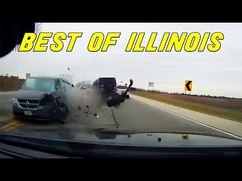 BEST OF ILLINOIS DRIVERS  |  30 Minutes of Road Rage & Bad Drivers