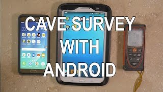 Electronic Cave Survey with Android Devices
