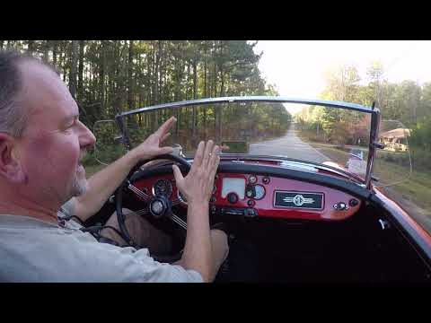 Driving POV 1960 MGA 1600