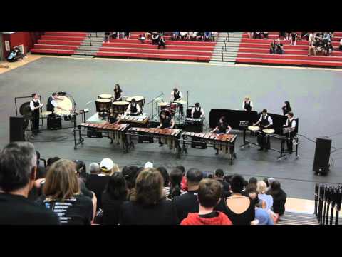 160326 Canyon Golden Warrior Regiment Drumline Colony High School Competition