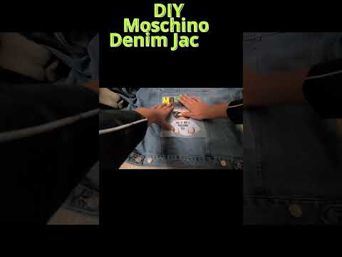 Moschino How to | DIY moschino Jacket | How Moschino is pronounced | Moschino how to say negin 2022