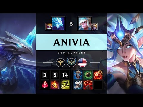 Anivia Support vs Janna - NA Challenger Patch 25.18