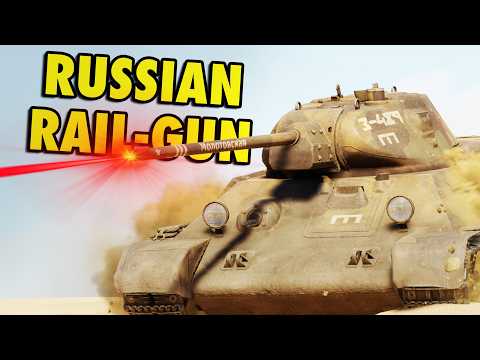 I was BEGGED to Play this EXPERIMENTAL TANK - T-34-57 in War Thunder