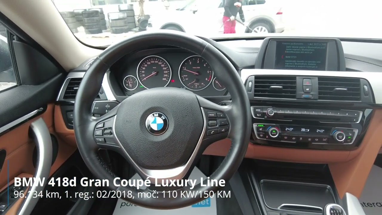 BMW serija 4 Gran Coupe 418d Luxury Line - SLOVENSKO VOZILO