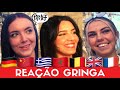 REAÇÃO GRINGA COM VÁRIAS LÍNGUAS PARIS E LISBOA GABRIEL POLIGLOTA