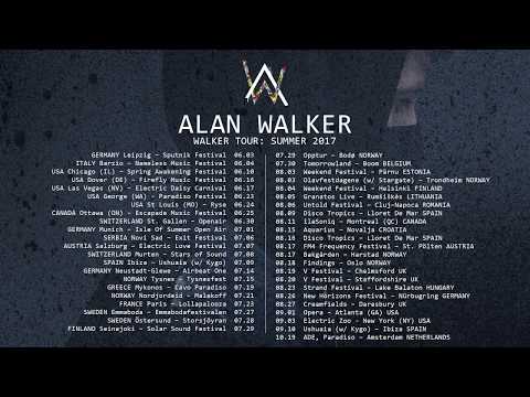 Alan Walker - Walker Tour: Summer 2017 (Trailer)