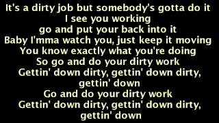 Akon ft. Wiz Khalifa - Dirty Work (Lyrics On Screen)