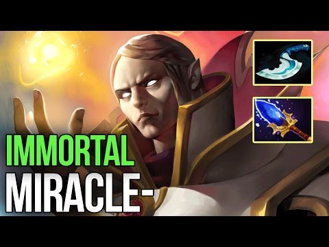 Liquid.Miracle- Immortal Invoker God 9000 MMR Gameplay Dota 2