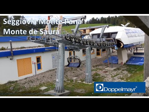 Discesa integrale estiva seggiovia doppelmayr Monte Pana Mont de Seura  Santa Cristina