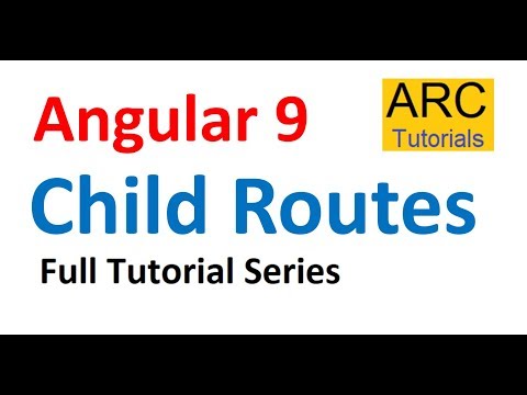 Angular 9 Tutorial For Beginners 37 Child Routes