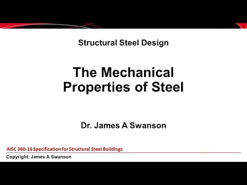 STR05 L01b - The Mechanical Properties of Steel