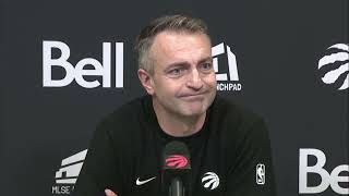 Darko Rajakovic PostGame Interview | New York Knicks vs Toronto Raptors