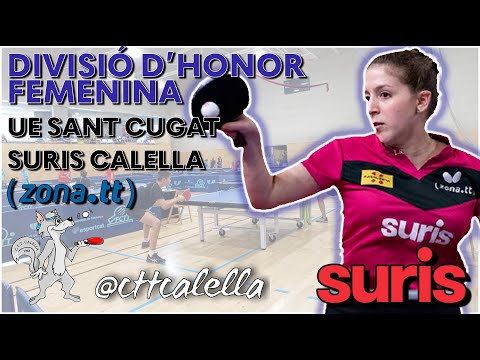 UE Sant Cugat 2 - Suris Calella 4 (resum) | Liga Tenis de Mesa | Table Tennis Highlights