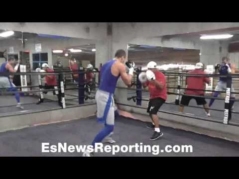 Oleksandr Gvozdyk in camp for Chilemba - EsNews Boxing